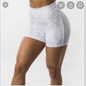 Buff bunny white camo leggings